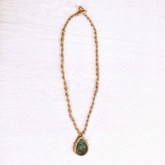 New✨Genuine Labradorite Necklace - Picture 3 of 10